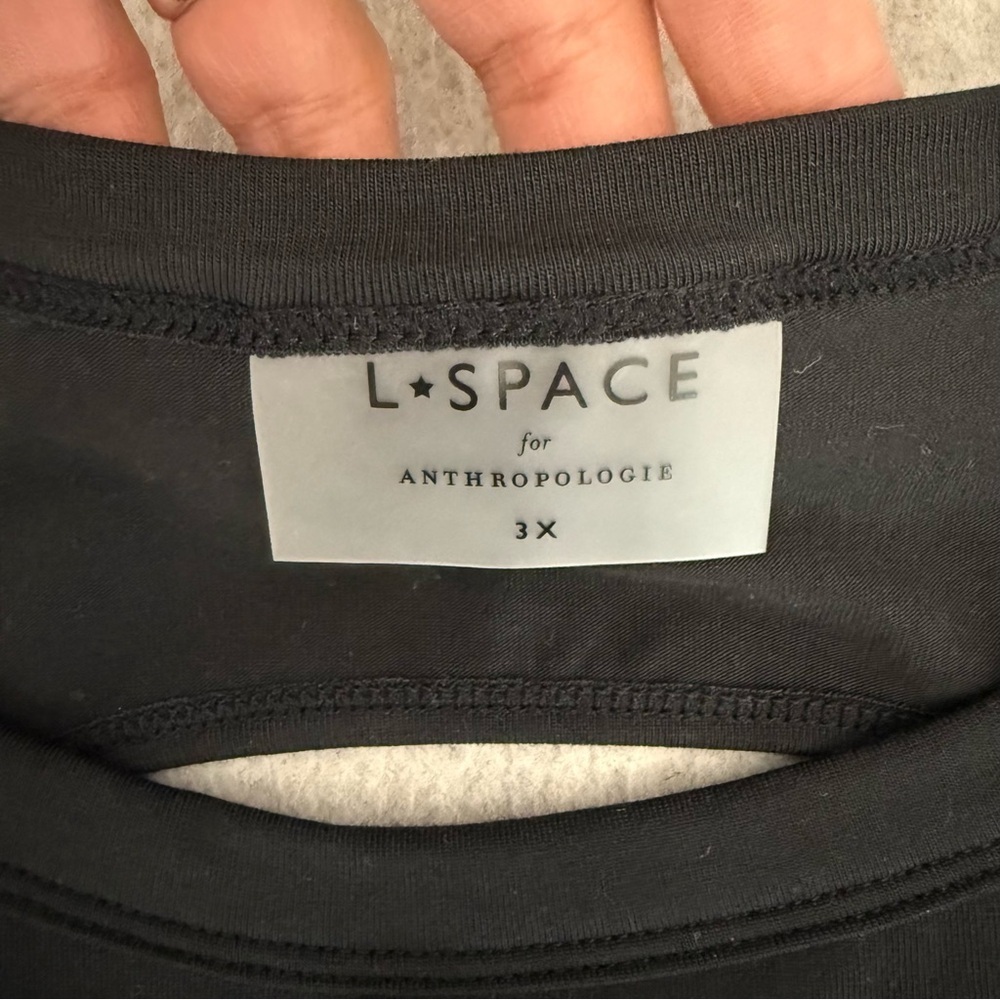 Anthropologie x LSPACE Sawyer Dress in Black size 3X - Picture 15 of 17